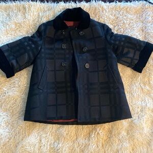 Burberry Little girls pea coat